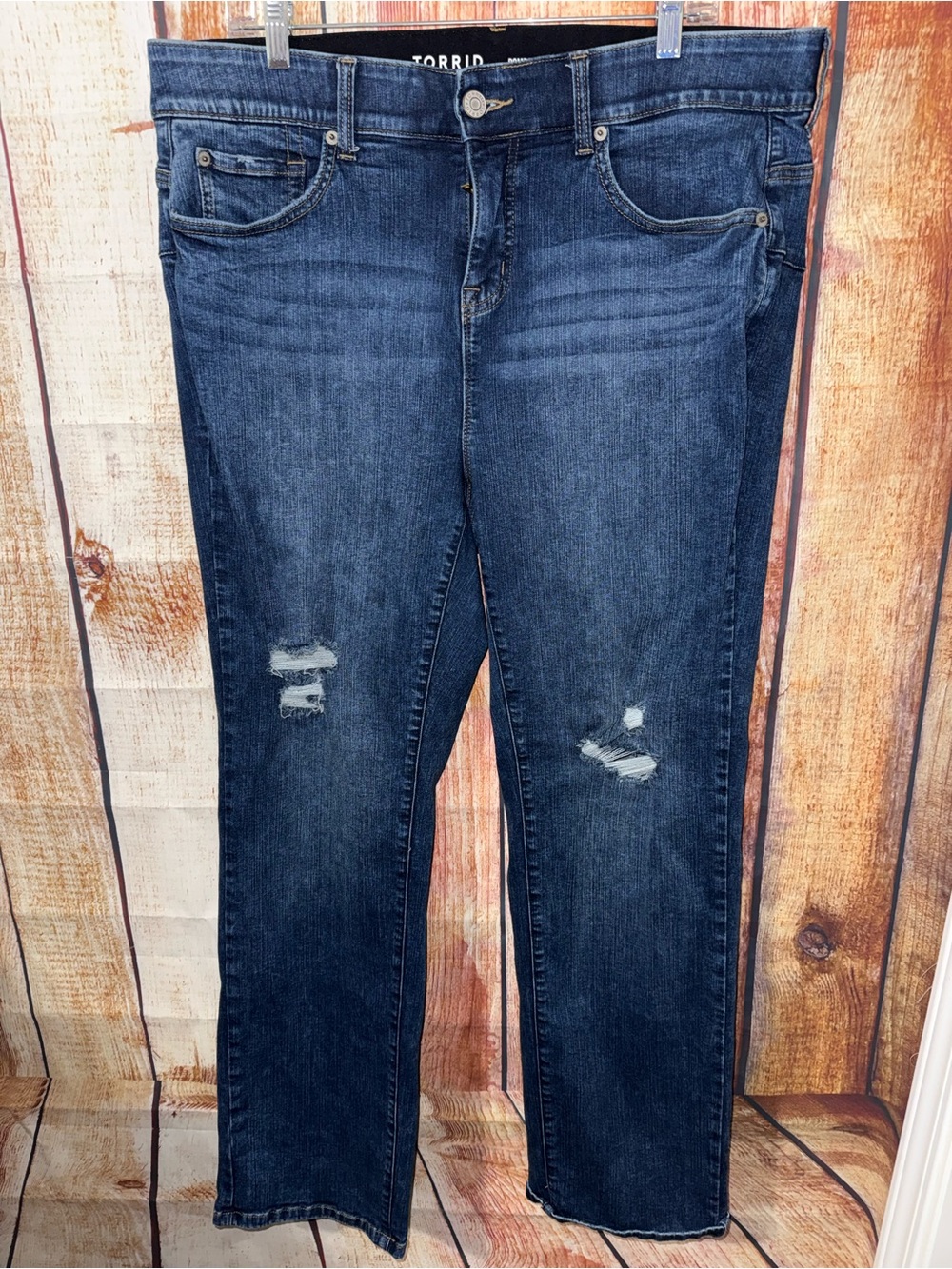 torrid Bombshell Straight Leg Jeans size 18 Tall